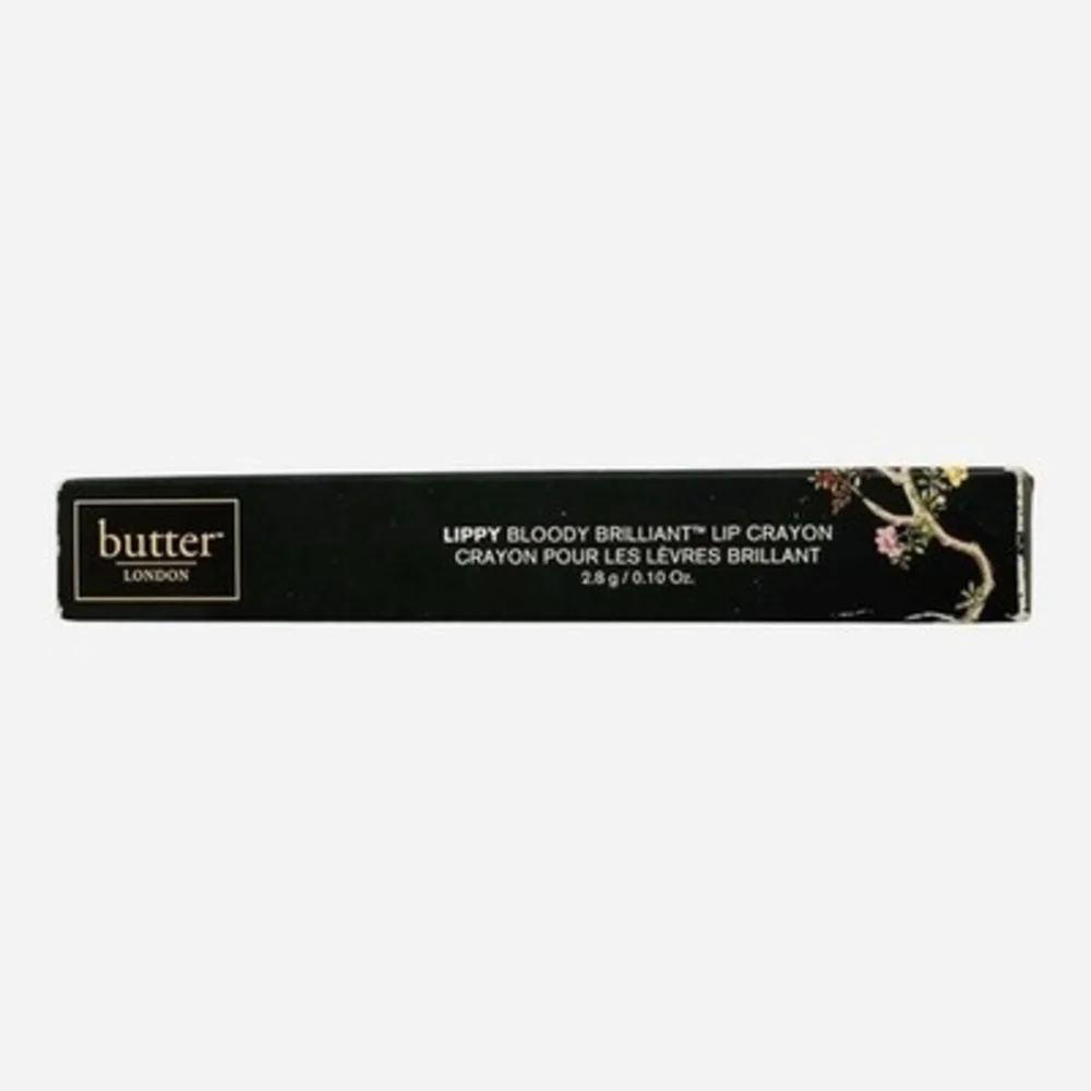 Butter London Lippy Bloody Brilliant Lip Crayon Disco Biscuit Pink W/ Sharpener
